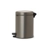 Kosz Pedałowy NEWICON 5L Platinum